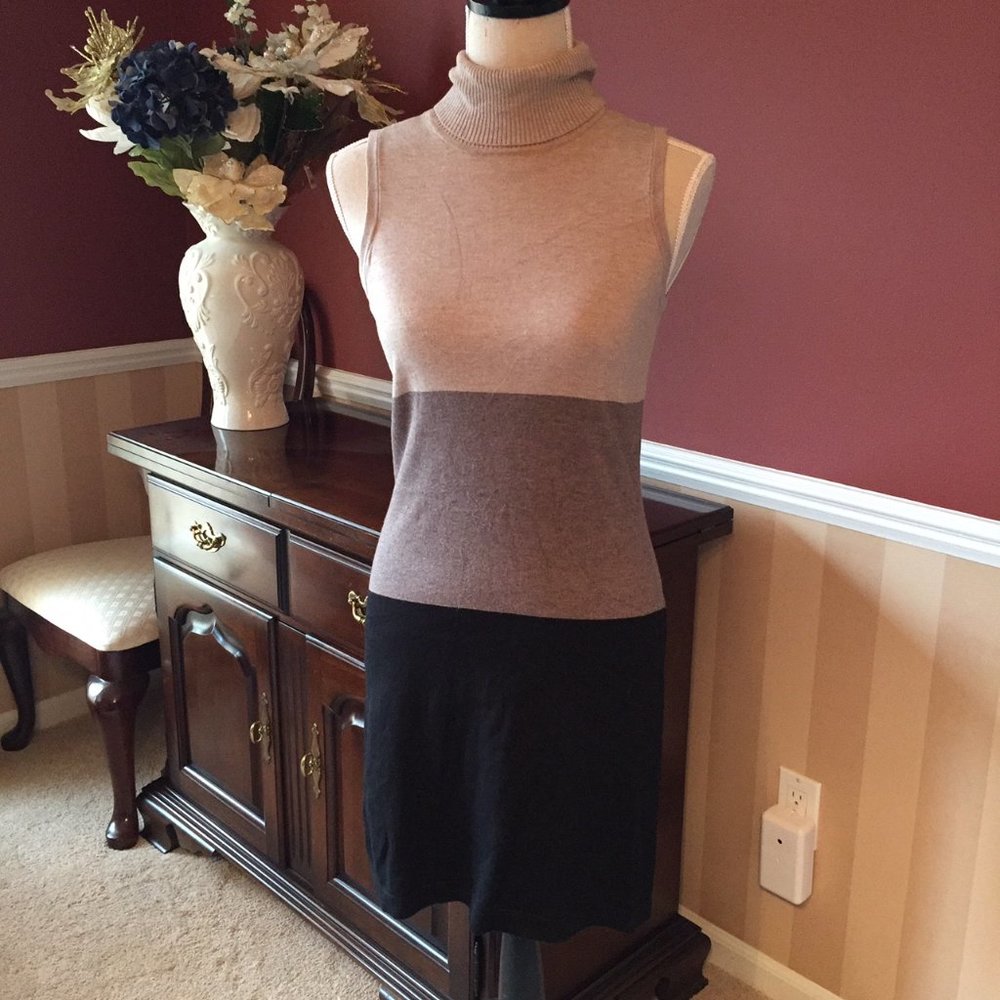 INC Lightweight Sleeveless Sweater Dress